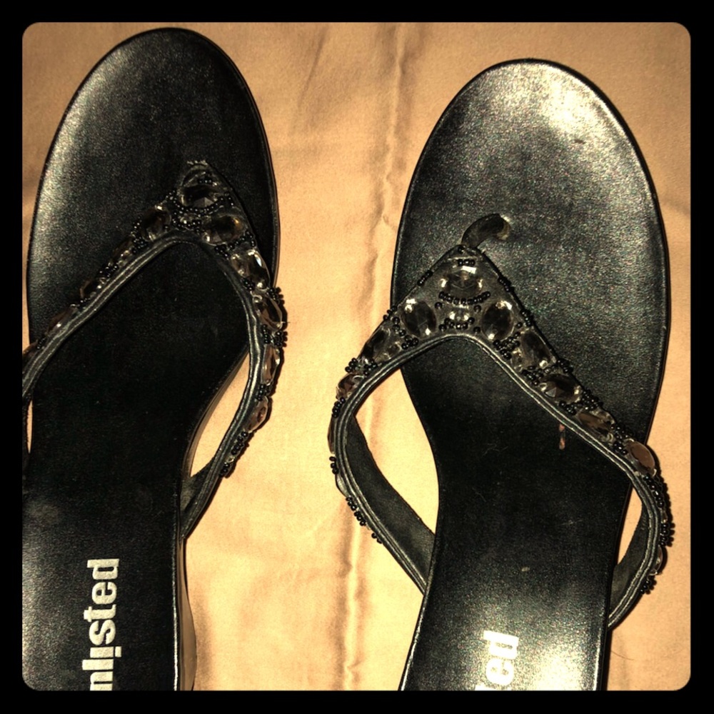 Black sandals